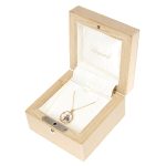 Box of the Chopard Happy Animal World Panda 18k Rose Gold Pendant Necklace