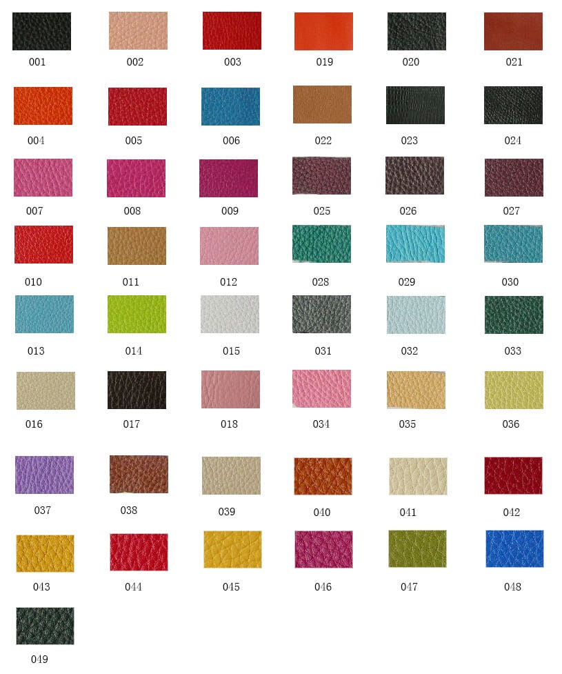 Birkin Color Chart